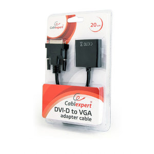 CABLEXPERT AB-DVID-VGAF-01 DVI-D TO VGA ADAPTER CABLE BLACK BLISTER  (hot weekends - ULTIMATE OFFERS)