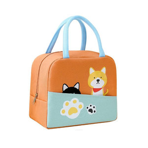 Ισοθερμική Τσάντα Φαγητού 7Lt Amber Orange Dogs 3D AM3009