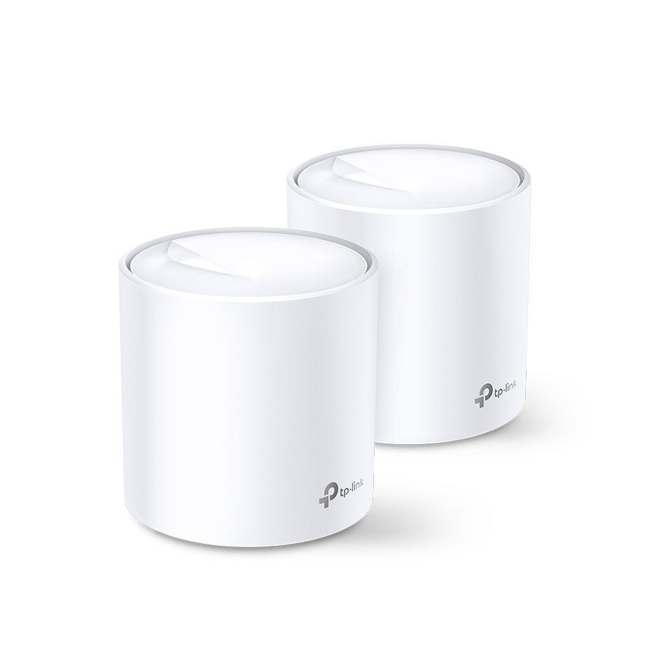 TP-Link Deco X20(2-pack) v3 AX1800 Whole Home Mesh Wi-Fi 6 System