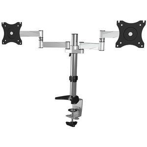 ICY BOX IB-MS404-T Monitor stand with table support for two monitors up to 27