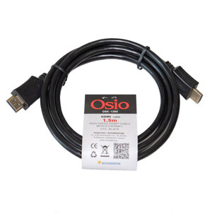 Osio OSK-1260 Καλώδιο HDMI High Speed 1080p με ethernet 1.5 m