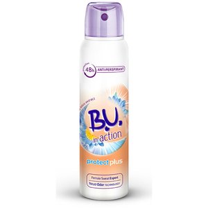 B.U. In Action Protect Plus 48H Anti Perspirant Spray 150ml  (hot weekends - ULTIMATE OFFERS)