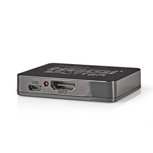 NEDIS VSPL34002BK 2-Port HDMI Splitter Black