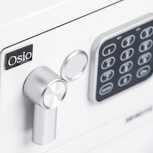 Osio OSB-1723WH Χρηματοκιβώτιο με ηλεκτρονική κλειδαριά 23 x 17 x 17 cm