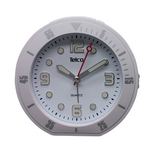 Αναλογικό ρολόι με rubber Λευκό 2809