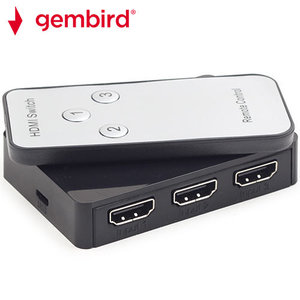 GEMBIRD HDMI INTERFACE SWITCH, 3 PORTS