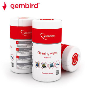 GEMBIRD CLEANING WIPES 100PCS