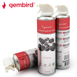 GEMBIRD COMPRESSED AIR DUSTER FLAMMABLE 600ML