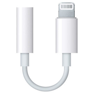 APPLE LIGHTNING TO 3,5MM HEADPHONE JACK ADAPTER MMX62ZM/A RETAIL PACK