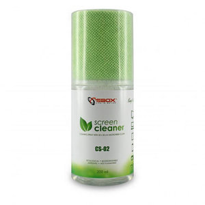 SBOX SCREEN CLEANER WITH CLOTH 200ml