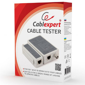 CABLEXPERT CABLE TESTER FOR RJ-45 AND RG-58 CABLES