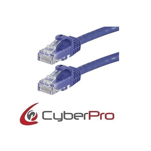CYBERPRO UTP Cable Cat6 blue 2m