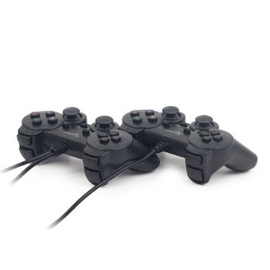 GEMBIRD DOUBLE DUAL USB 2.0 VIBRATION GAMEPAD FOR PC