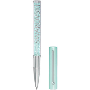 SWAROVSKI Crystalline Gloss Green Chrome plated Ballpoint Pen
