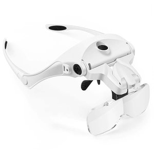 RND 600-00273 - USB Magnifier Spectacles & Headband, 3.5x