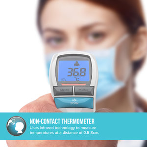 HoMedics Θερμόμετρο Υπερύθρων Χωρίς Επαφή - TE-200-EEU