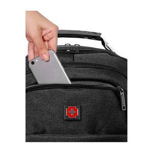 Swissbrand Σακίδιο πλάτης για laptop 15'' Mandevile Black