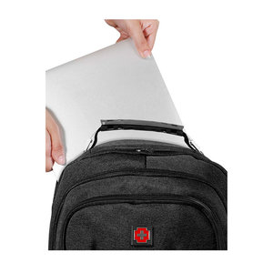 Swissbrand Σακίδιο πλάτης για laptop 15'' Mandevile Black