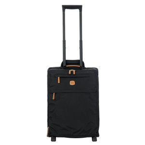 Bric's Βαλίτσα καμπίνας slim expandable 55cm Χ-Travel Black
