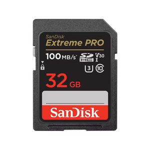 SanDisk Extreme PRO 32GB SDHC UHS-I + 2 years RescuePRO Deluxe