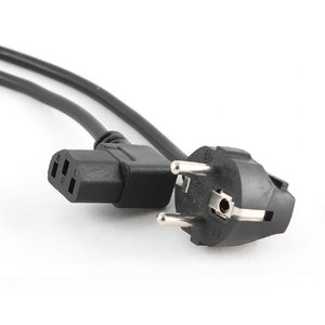 CABLEXPERT POWER CORD RIGHT ANGLED C13 VDE APPROVED 1,8M
