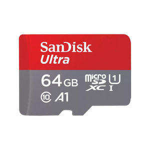 SanDisk SDSQUAB-064G-GN6MA Ultra microSDXC 64GB + SD Adapter 140MB/s  A1 Class 10 UHS-I