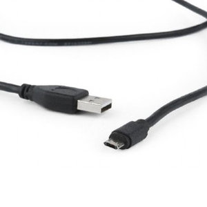 CABLEXPERT DOUBLE-SIDED MICRO-USB TO USB 2,0 AM CABLE 1,8M BLACK