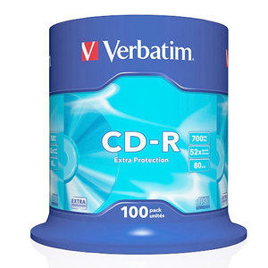 VERBATIM CD-R 100 TUB 700ΜΒ