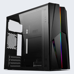ARMAGGEDDON GAMING PC CASE MATX WITH RGB EFFECTS BLACK