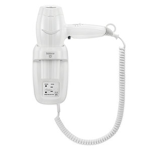 VALERA EXCEL 1600 SHAVER WHITE WALL-MOUNTED HAIRDRYER WITH SHAVER SOCKET