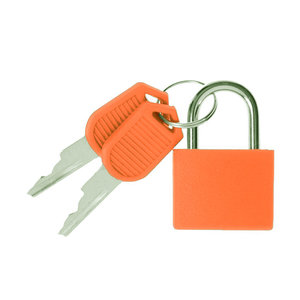 Λουκέτο με κλειδί BENZI Πορτοκαλί BZ5740