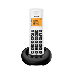 Ασύρματο  τηλέφωνο με δυνατότητα αποκλεισμού κλήσεων E160 EWE λευκό