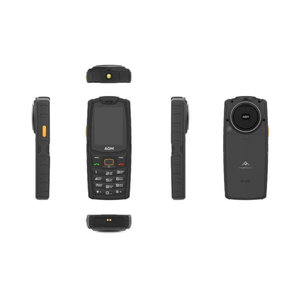 AGM M6 Μαύρο αδιάβροχο κινητό τηλέφωνο ανθεκτικό σε πτώση IP68/IP69K, Dual Sim με Bluetooth, USB, SD, FM, 4G, οθόνη 2.4″-ηχείο  3.5W