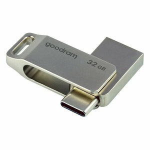 GOODRAM OTG FLASH DRIVE USB3.2 GEN1 32GB & TYPE-C SILVER