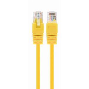 CABLEXPERT CAT5E UTP PATCH CORD YELLOW 0.25M