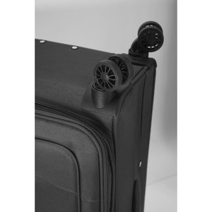 Βαλίτσα Μεσαία με προέκταση BENZI Μαύρο BZ5757