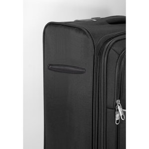 Βαλίτσα Μεσαία με προέκταση BENZI Μαύρο BZ5757