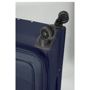 Βαλίτσα Μεσαία με προέκταση BENZI Μπλε BZ5757