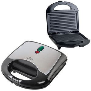 LIFE TOASTIE SANDWICH TOASTER WITH GRILL PLATES, 700W