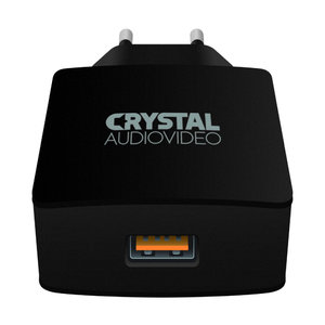 CRYSTAL AUDIO QP-3 QC3.0 port 3.65-6.5V 3A 6.5-9V 2A 9-12V 1.5A Single USB Wall Charger