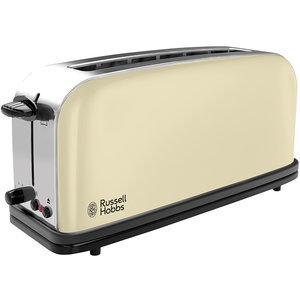 RUSSELL HOBBS 21395-56 Colours Classic Cream Long Slot Toaster
